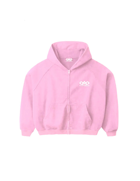 Bubble Gum Zip Up